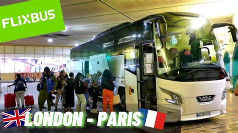 london to paris overnight bus